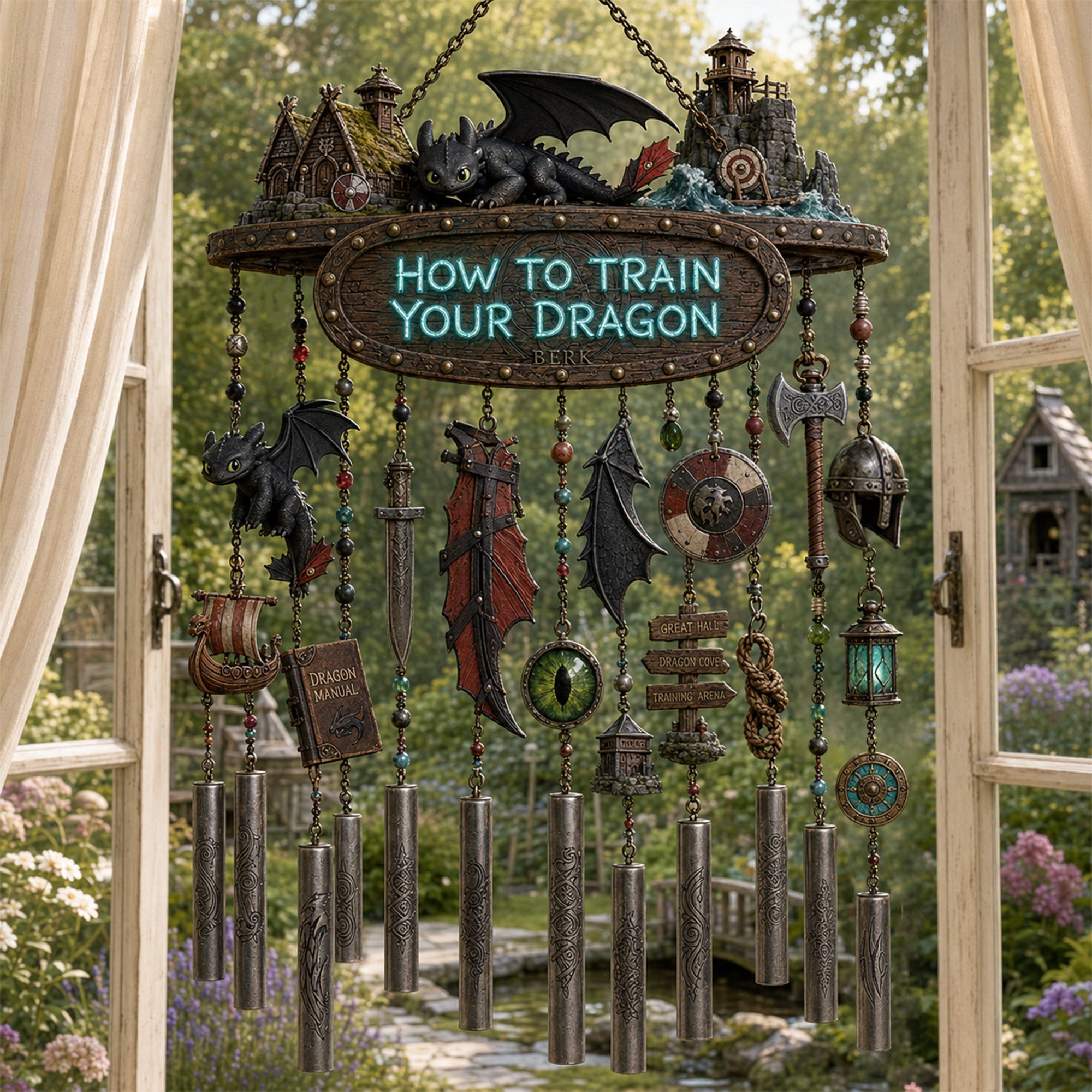 Premium HTTYD Wind Chime HTTT